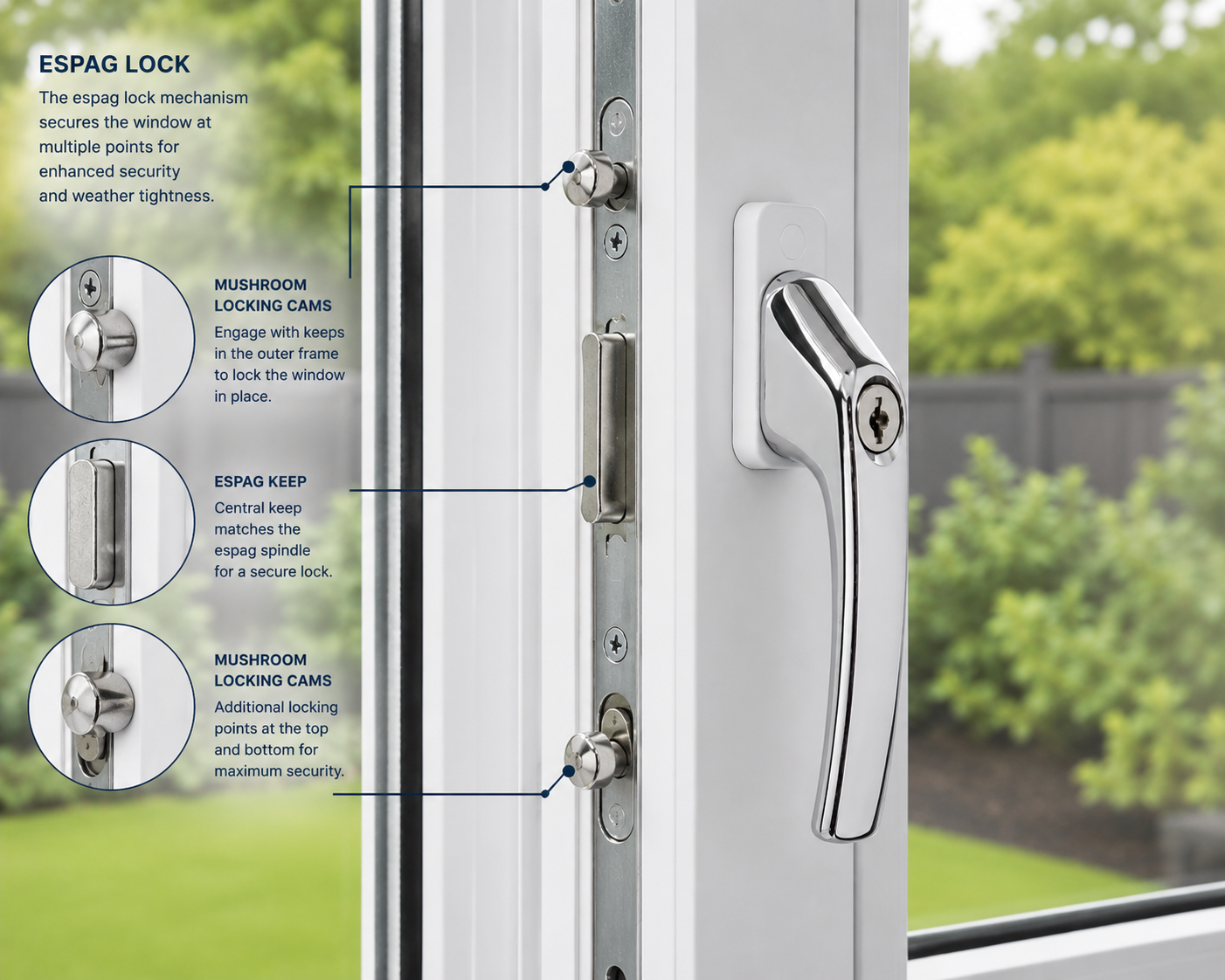 Window lock fitting